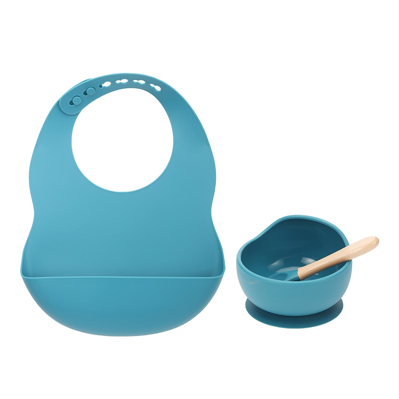 Baby Feeding Set Silicone Set (3pcs)